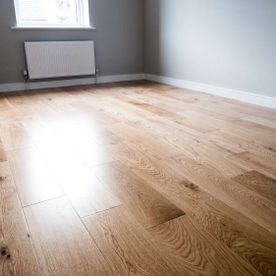 14mm Vista Engineered Natural Oak Laquered Floor