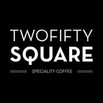 two fifty square coffee logo